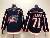 Blue Jackets 71 Nick Foligno Navy Blue Adidas Stitched Jersey,baseball caps,new era cap wholesale,wholesale hats